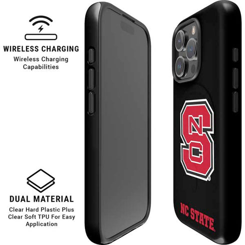 North Carolina State University Logo iPhone 16 Pro Magsafe Impact Case